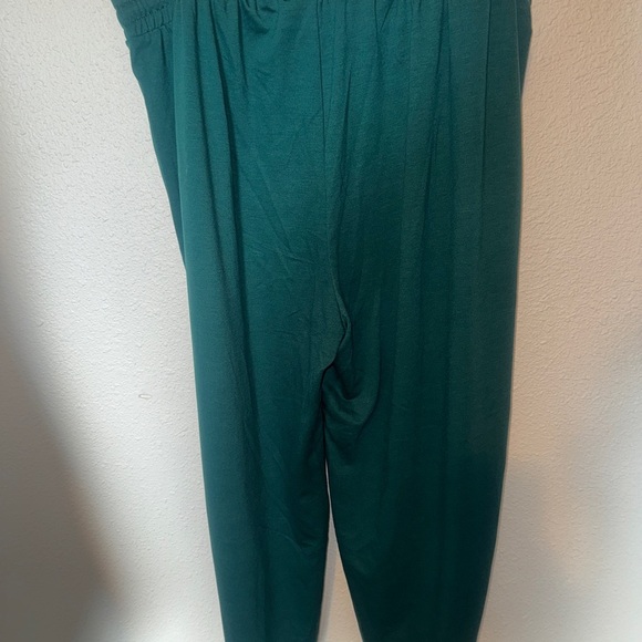Zenana Outfitters Green Track Pants with Drawstring Waist - Picture 3 of 3